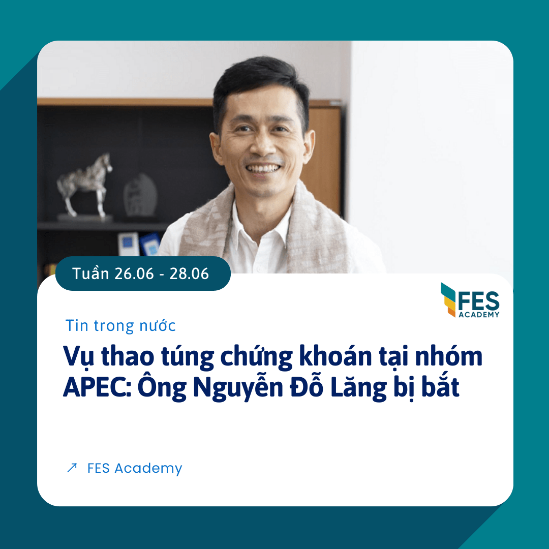 Vụ thao túng chứng khoán tại nhóm APEC: Ông Nguyễn Đỗ Lăng bị bắt