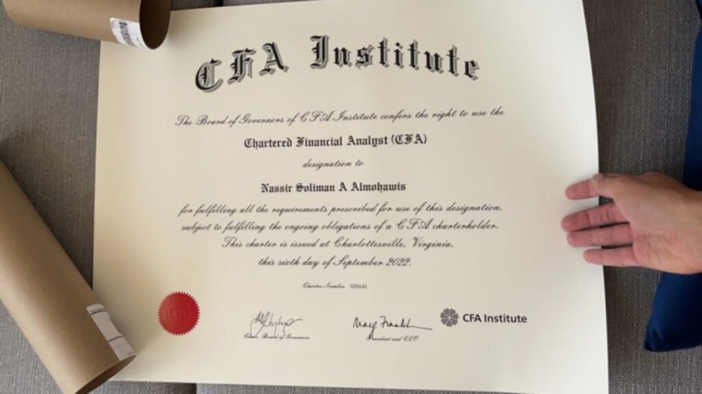 CFA (Chartered Financial Analyst)