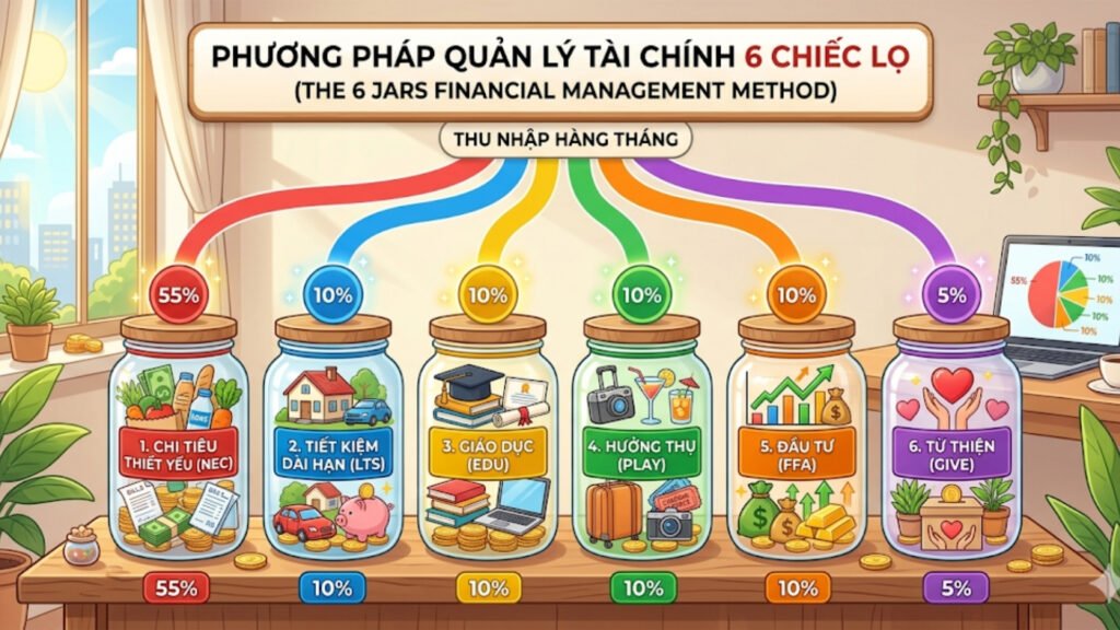 Bản chất của quy tắc “6 chiếc lọ”