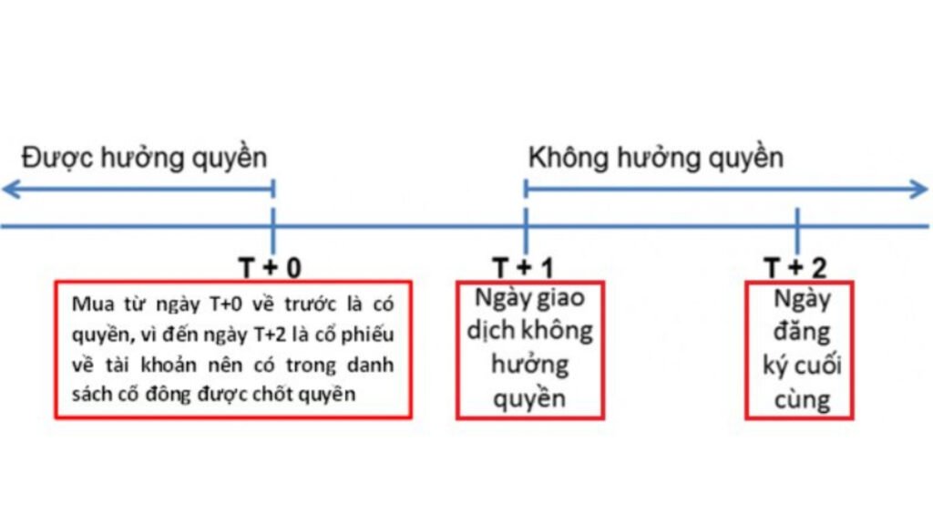 Phân biệt “Ngày giao dịch không hưởng quyền” và “Ngày đăng ký cuối cùng”