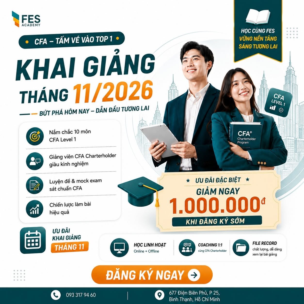 CFA Tháng 11