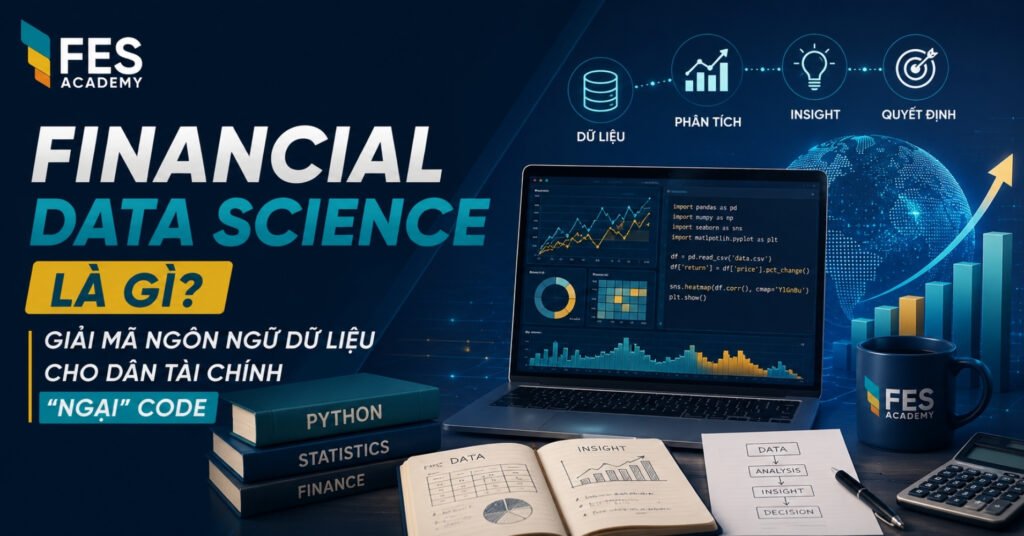 Financial Data Science là gì? Giải mã ngôn ngữ dữ liệu cho dân tài chính “ngại” code