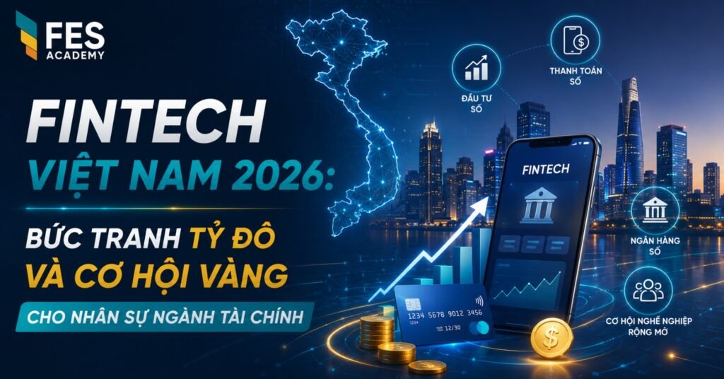 Fintech Việt Nam 2026: Bức tranh tỷ đô và cơ hội vàng cho nhân sự ngành tài chính